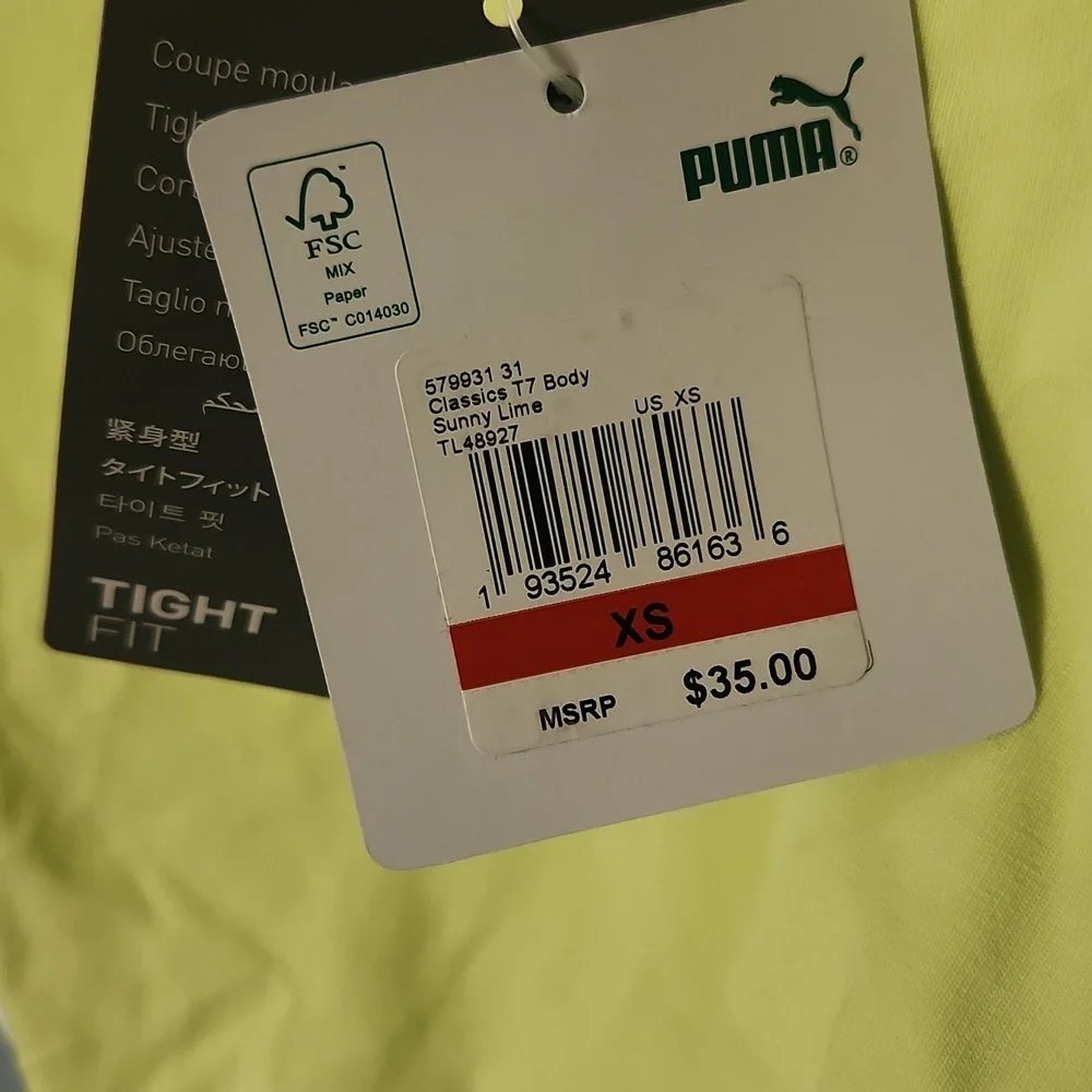 Puma Tight Fit Classics T7 Bodysuit - Picture 6 of 12